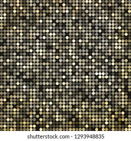 abstract vector colored round dots background - gray