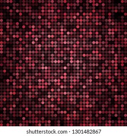 abstract vector colored round dots background - purple