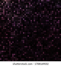 abstract vector colored round dots background - purple and violet