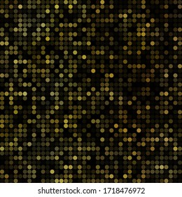 abstract vector colored round dots background - green and brown