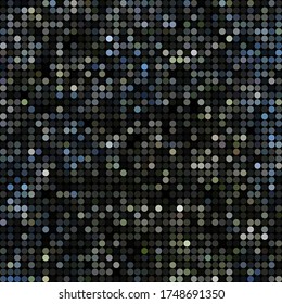 abstract vector colored round dots background - gray