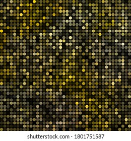 abstract vector colored round dots background - green