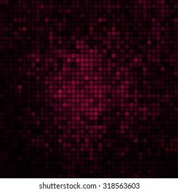 abstract vector colored round dots background