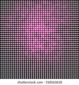 abstract vector colored round dots background