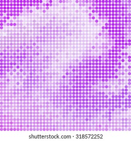 abstract vector colored round dots background