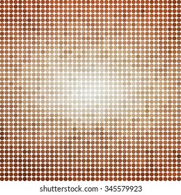 abstract vector colored round dots background