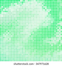 abstract vector colored round dots background