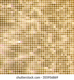 abstract vector colored round dots background