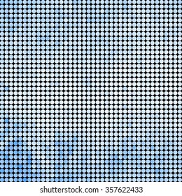 abstract vector colored round dots background
