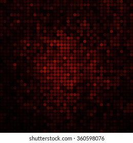 abstract vector colored round dots background