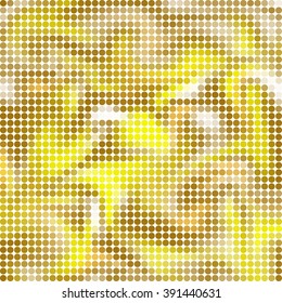 abstract vector colored round dots background