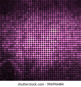 abstract vector colored round dots background