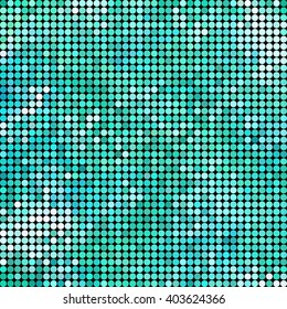 abstract vector colored round dots background