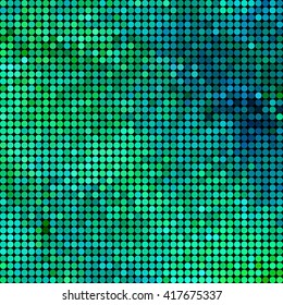 abstract vector colored round dots background
