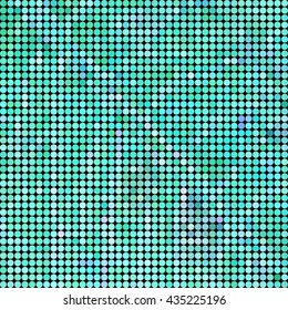 abstract vector colored round dots background