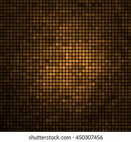 abstract vector colored round dots background