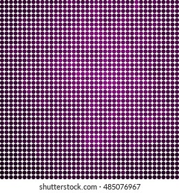 abstract vector colored round dots background - purple and violet