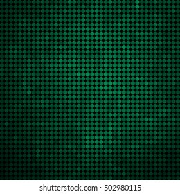 abstract vector colored round dots background - teal