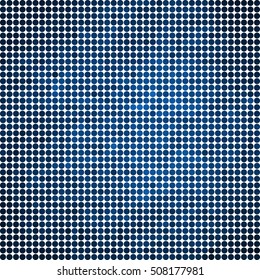 abstract vector colored round dots background - blue