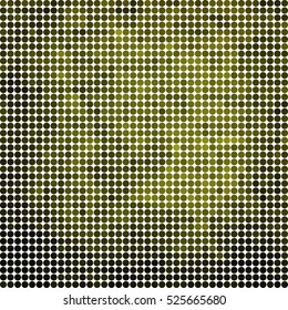 abstract vector colored round dots background - green