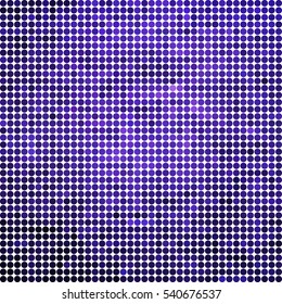 abstract vector colored round dots background - violet
