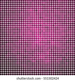 abstract vector colored round dots background - purple