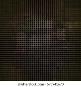 abstract vector colored round dots background - green