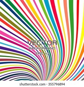 Abstract vector colorful background.