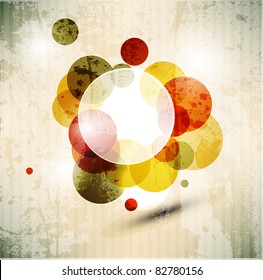 Abstract vector colorful background