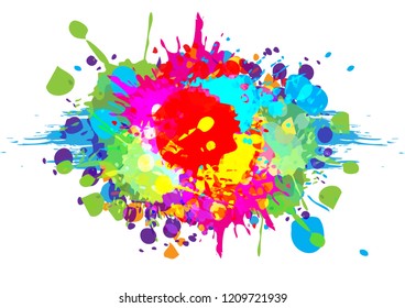 abstract vector colorful background design. illustration vector design