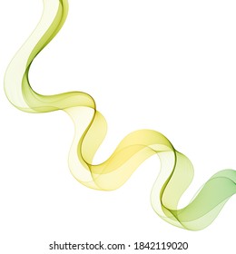 Abstract vector colorful background. The design element is a colored wave. Template for advertising, computer background