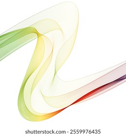 Abstract vector colorful background. The design element is a colored wave. Template for advertising, computer background. Eps 10
