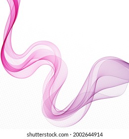 Abstract vector colorful background with transparent fluid smoke design