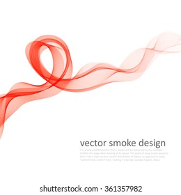 Abstract vector colorful background with transparent smoke