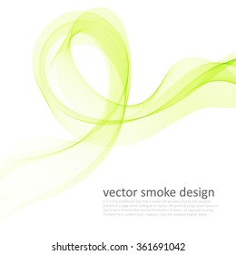 Abstract vector colorful background with transparent smoke