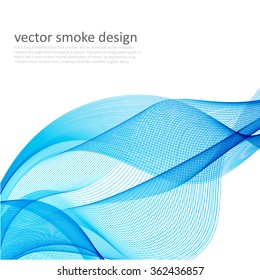Abstract vector colorful background with transparent smoke