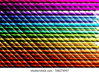 abstract vector colorful bright light box rainbow background design