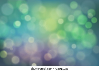 Abstract vector colorful circles