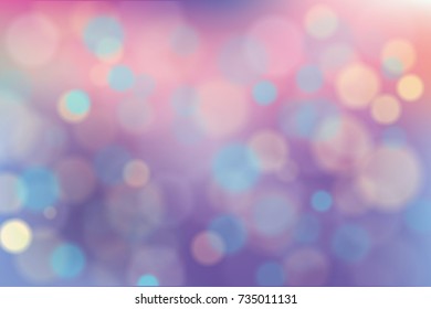 Abstract vector colorful circles