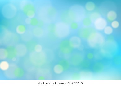 Abstract vector colorful circles