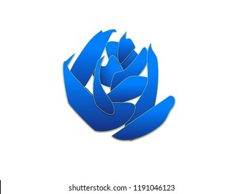 Abstract Vector colorful flower blooming on white background. Floral decorative elements are isolated and editable for wedding decoration,valentines day, mother’s day, sales other...