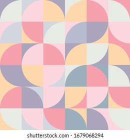 Abstract vector colorful geometric harmonic wave background