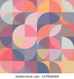 Abstract vector colorful geometric harmonic wave background