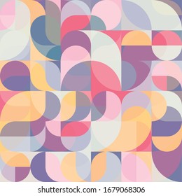 Abstract vector colorful geometric harmonic wave background