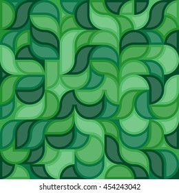 Abstract vector colorful geometric harmonic wave background in modern style for a flat pattern design booklet, folder, or for decoration and background