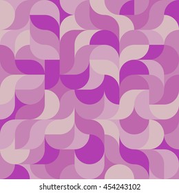 Abstract vector colorful geometric harmonic wave background in modern style for a flat pattern design booklet, folder, or for decoration and background