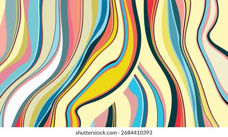 Abstract Vector Colorful liquid and fluid background, art Creative concept of summer bright cover, design template geometric style for card or branding, poster, promo, social media.eps10
