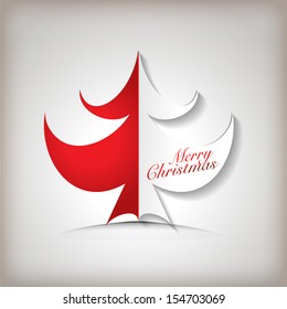 Abstract vector colorful message Labels on gray background.