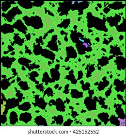 Abstract vector colorful on dark background.