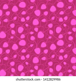 Abstract vector colorful seamless pattern. Retro hand drawn abstract organic pattern for textile, wrapping paper, prints, fabric, wallpaper, web etc.
